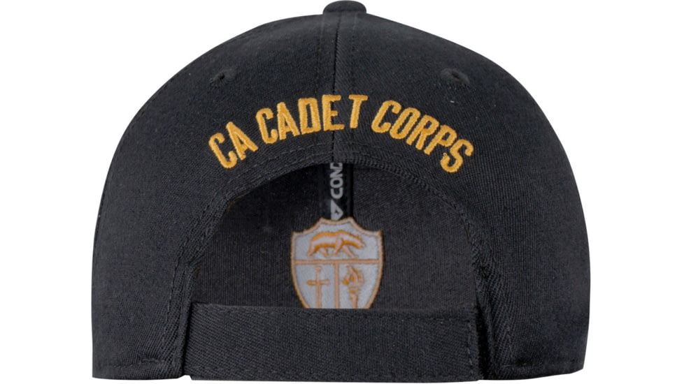 Condor Outdoor CA Cadet Corps Cap, Black, ADULT SIZE, 161246-002
