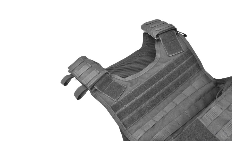 Condor Outdoor Defender Plate Carrier, Black, Adjustable M-XXL DFPC-002