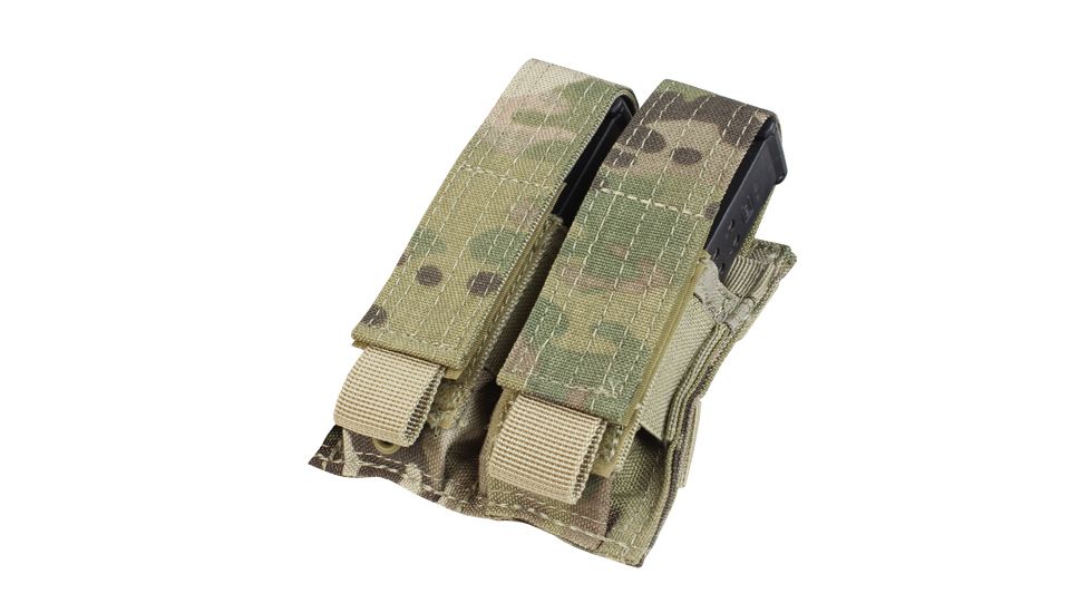 Condor Outdoor Double Pistol Mag Pouch, Multicam, MA23-008