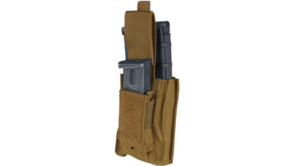 Condor Outdoor Gen2 Single Kangaroo Mag Pouch, Coyote Brown, 191231-498