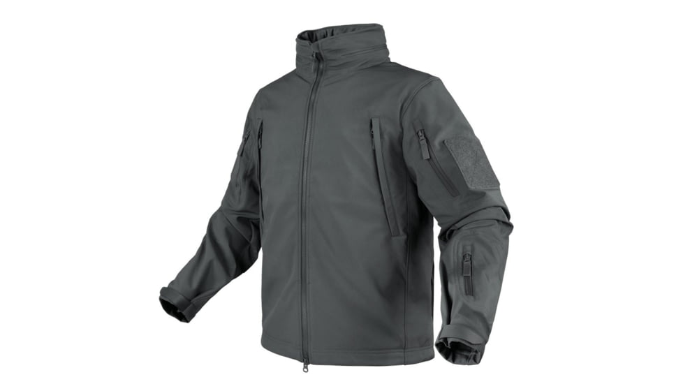 Condor Outdoor Summit Softshell Jacket, Graphite, 4XL, 602-018-4XL