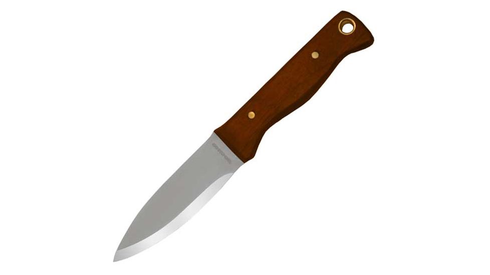 Condor Tool and Knife Bushlore Knife, Walnut Handle, Plain CTK232-4.3HC