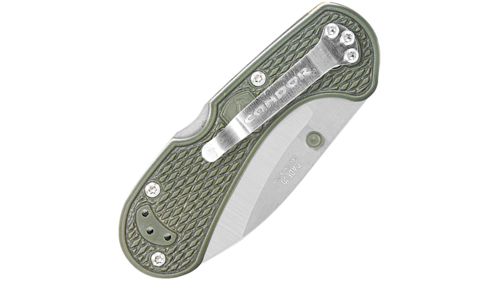 Condor Tool and Knife Cadejo Drop Point Folder Army