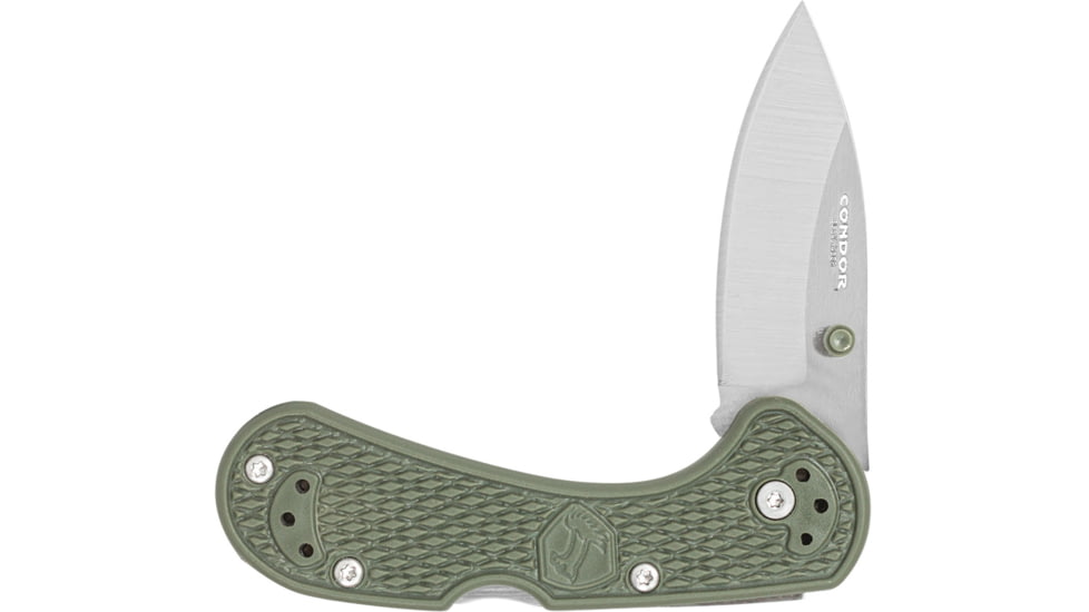 Condor Tool and Knife Cadejo Drop Point Folder Army