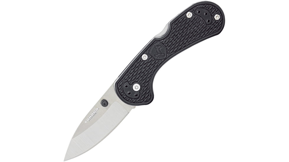 Condor Tool and Knife Cadejo Drop Point Folder Blac