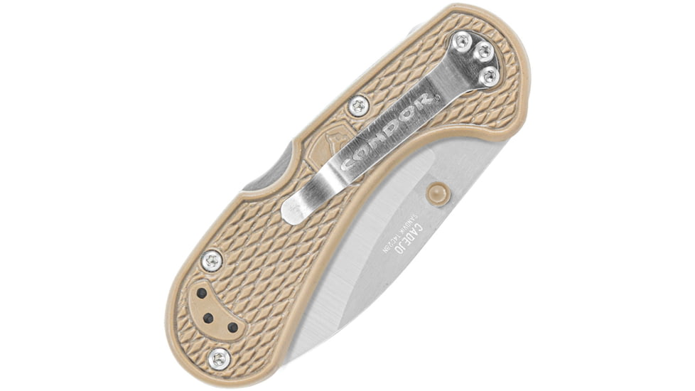 Condor Tool and Knife Cadejo Drop Point Folder Dese