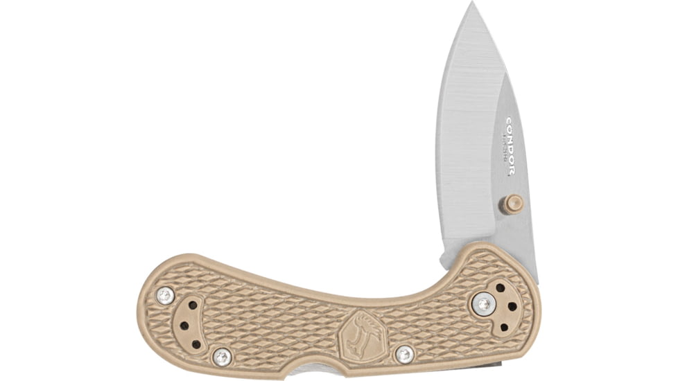 Condor Tool and Knife Cadejo Drop Point Folder Dese