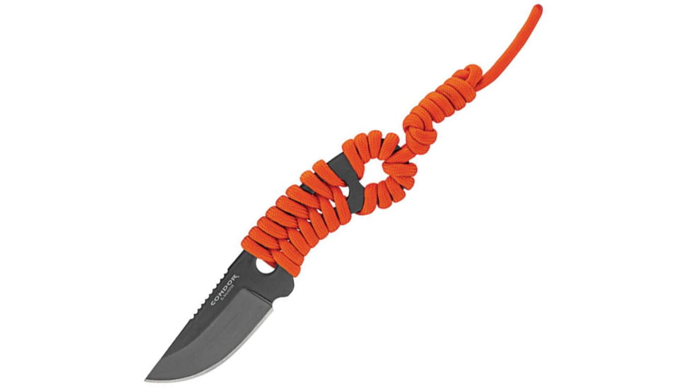 Condor Tool and Knife Carlitos Neck Knife Orange