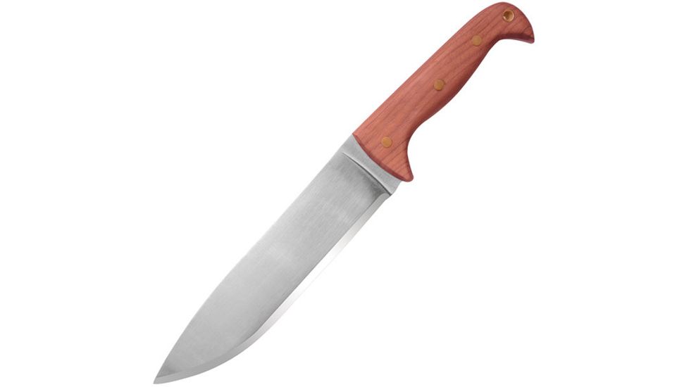 Condor Tool and Knife Moonshiner, Hardwood Handle, Plain, Leather Sheath CTK235-9HC