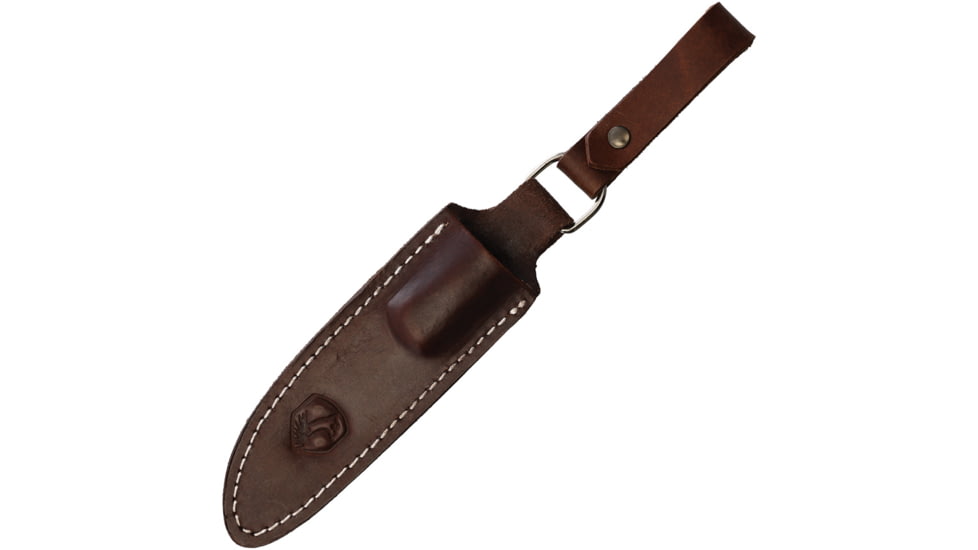 Condor Tool and Knife Mountaineer Trail Hunter Fixed Blade Knife, 8.88in Overall, 4.25in Blasted Satin 440C Stainless Blade, Walnut Handle, CTK120-4.26-4C