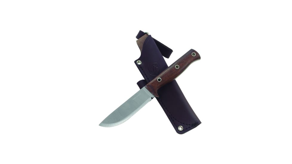 Condor Tool and Knife Swamp Romper, 1075 High Carbon Steel Blade, Walnut Handle, CTK3900-4.5HC