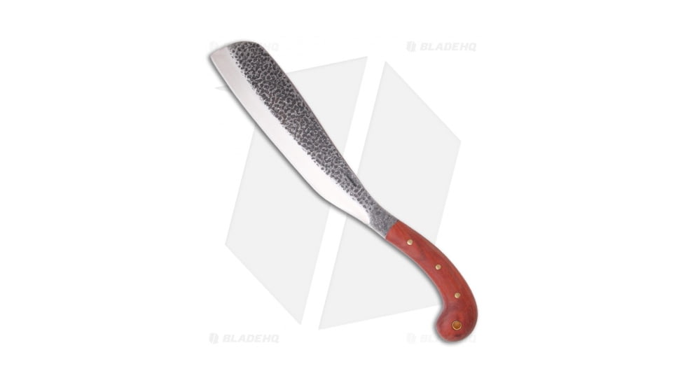 Condor Tool and Knife Village Parang Fixed Blade Knife, 12.00in, 1075, Wood Brown Handle, Steel/Brown, 18.125in, BHQ-12609