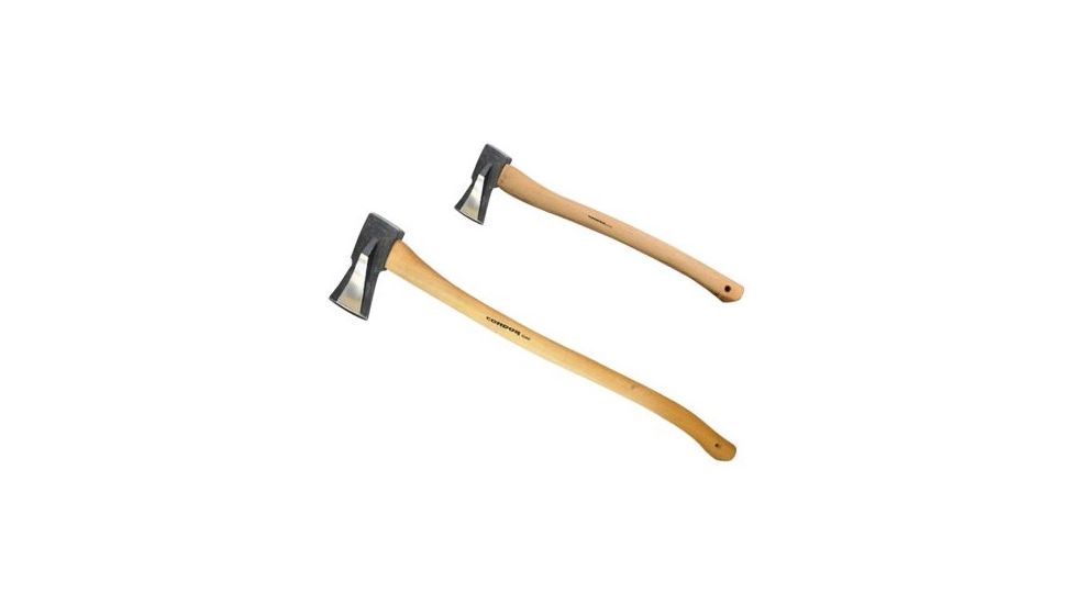 Condor Tool and Knife Mini GS Splitting Axe, Hickory Handle, Leather Sheath CTK4056C2.25