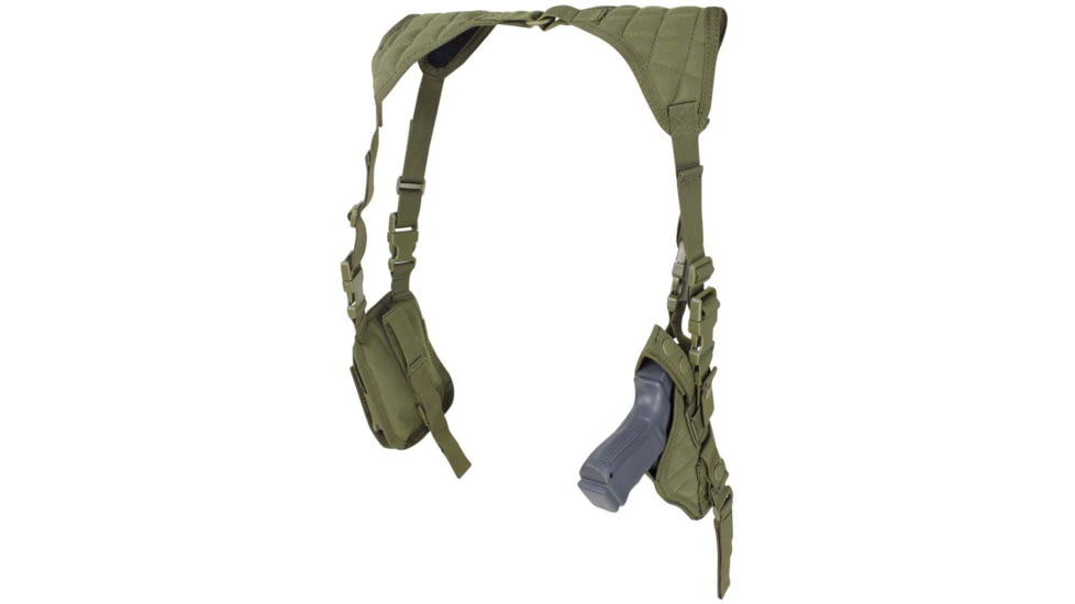Condor Outdoor Vertical Shoulder Holster, OD, ASH-001