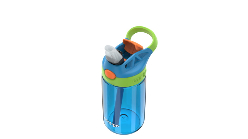 Contigo Asclnbl PP Bottle, 14 oz, Blue Poppy Cool Lime, 14, CTPLASCLN2514-27