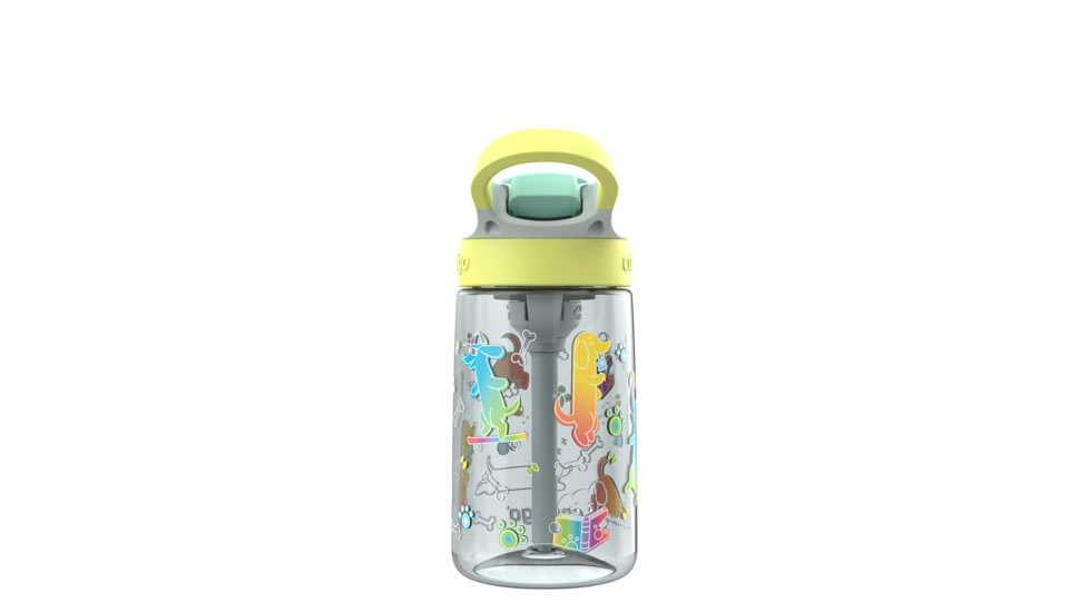 Contigo Asclnbl PP Bottle, 14 oz, Macaroon Dogs, 14, CTPLASCLN2514-20