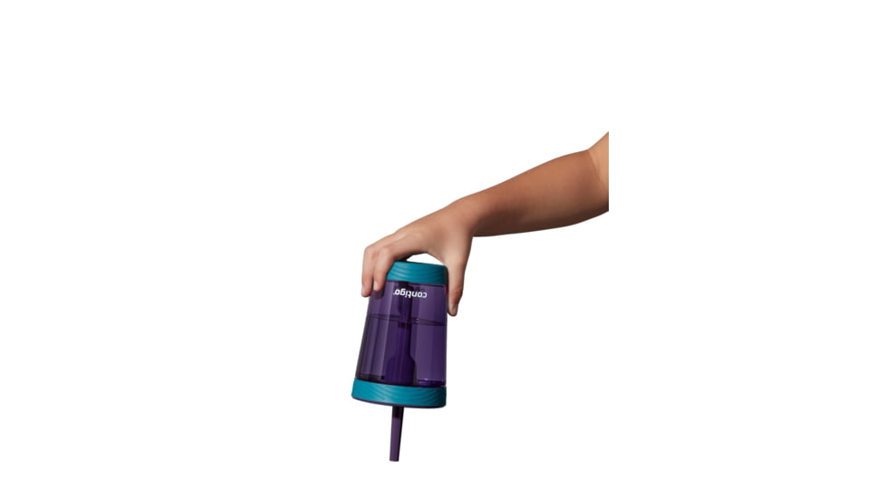 Contigo Contigo Kids Bottle, 14 oz, Spt Eggplant, 14, CTPLSPILLPRF14-4