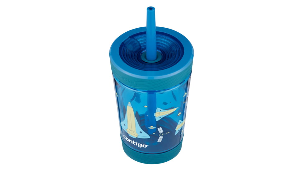 Contigo Contigo Kids Bottle, 14 oz, Spt Gummy W/ Spaceship, 14, CTPLSPILLPRF14-1