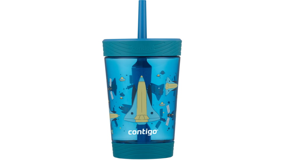 Contigo Contigo Kids Bottle, 14 oz, Spt Gummy W/ Spaceship, 14, CTPLSPILLPRF14-1