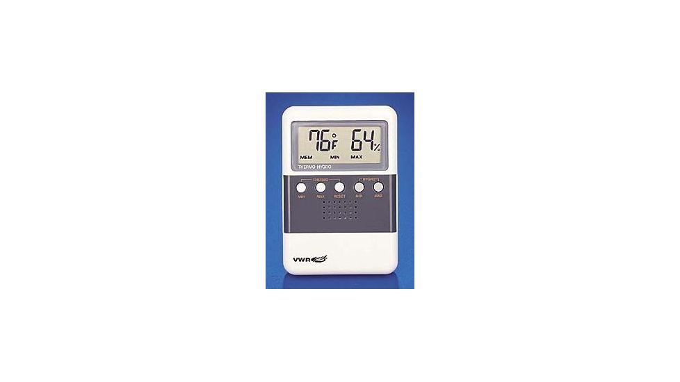 Control Company Digital Hygrometers 4096 Hygrometer/Thermometer With Dual Minimum/Maximum Memory