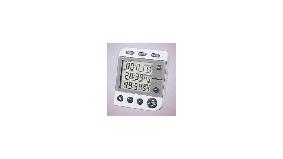 VWR Three-Line Alarm Timer 5008 Vwr Timer Traceable 3-LINE