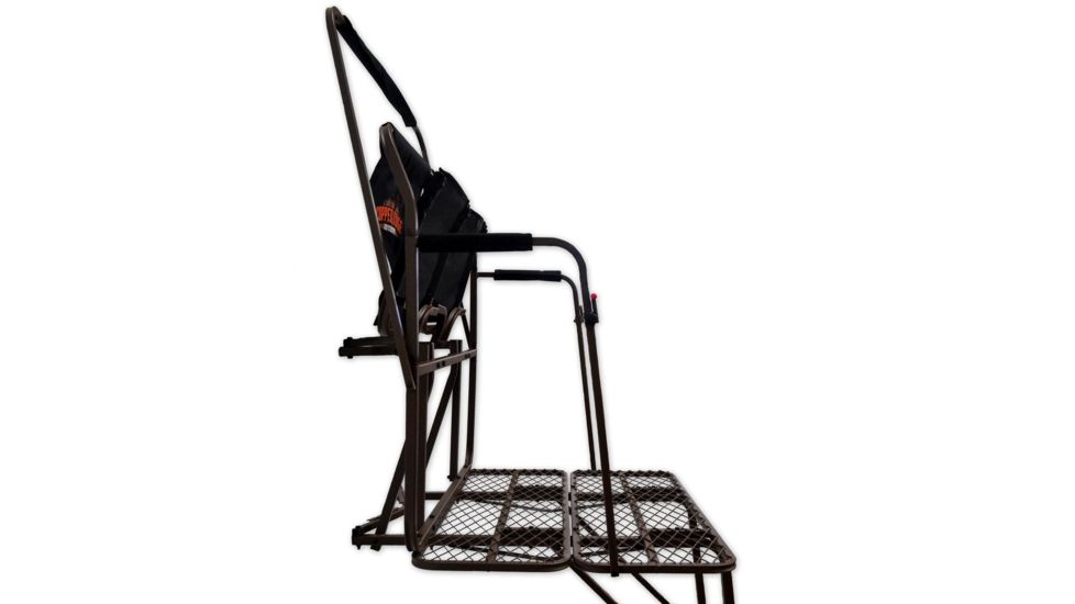 Copper Ridge Outdoors 18 foot Ultra Comfort 2-Man Tree Stand w/Ladder, Black LS5004CR