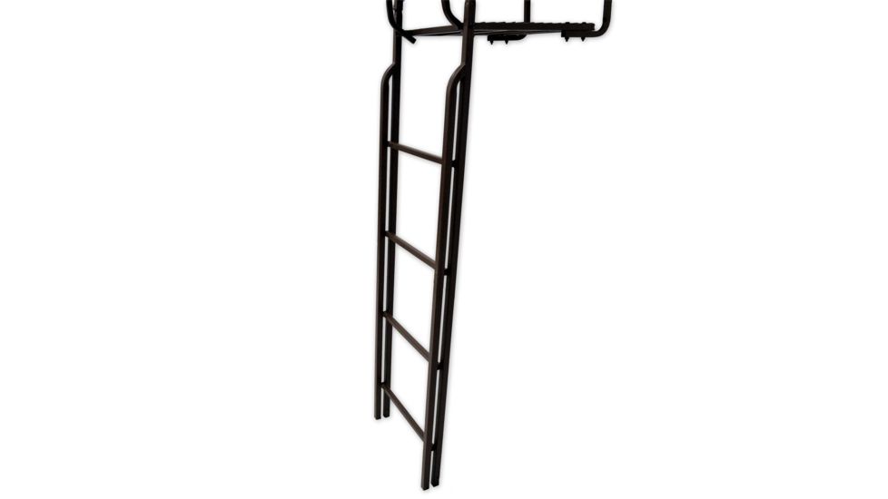 Copper Ridge Outdoors 21 foot Ultra Comfort Double Rail Tree Stand w/Ladder, Black LS5003CR