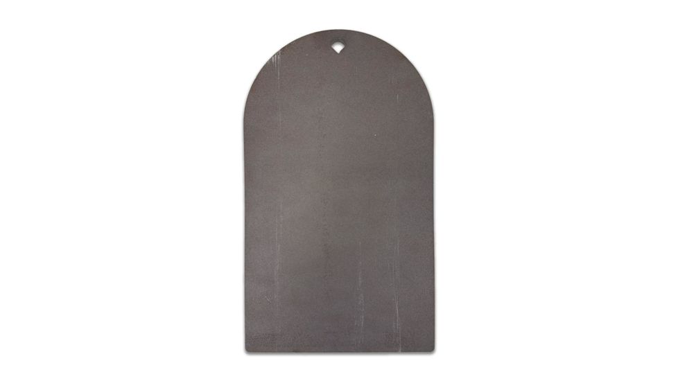 Copper Ridge Outdoors AR500 Tombstone Steel Target, 3/8 in Thick, Gray SH5041CR