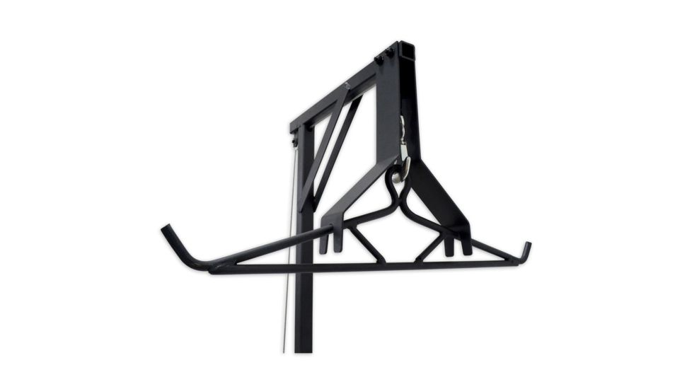 Copper Ridge Outdoors Deluxe Grambrel Swivel Hitch Lift Game Hoist, Silver 02-RHOIST-001CR