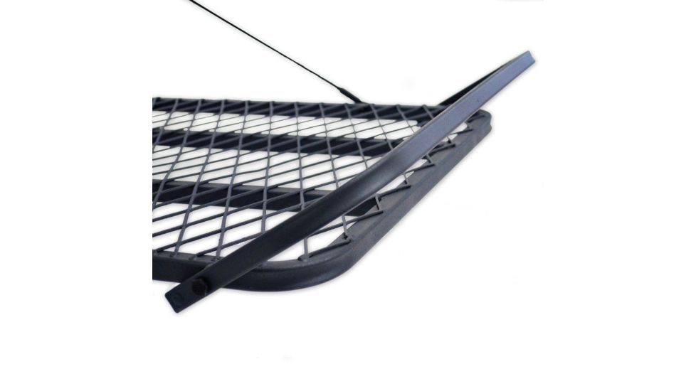 Copper Ridge Outdoors Deluxe Hang On Tree Stand, 24 x 32 inch Platform, Black/Tree Camo 02-MKHS01-DC1CR