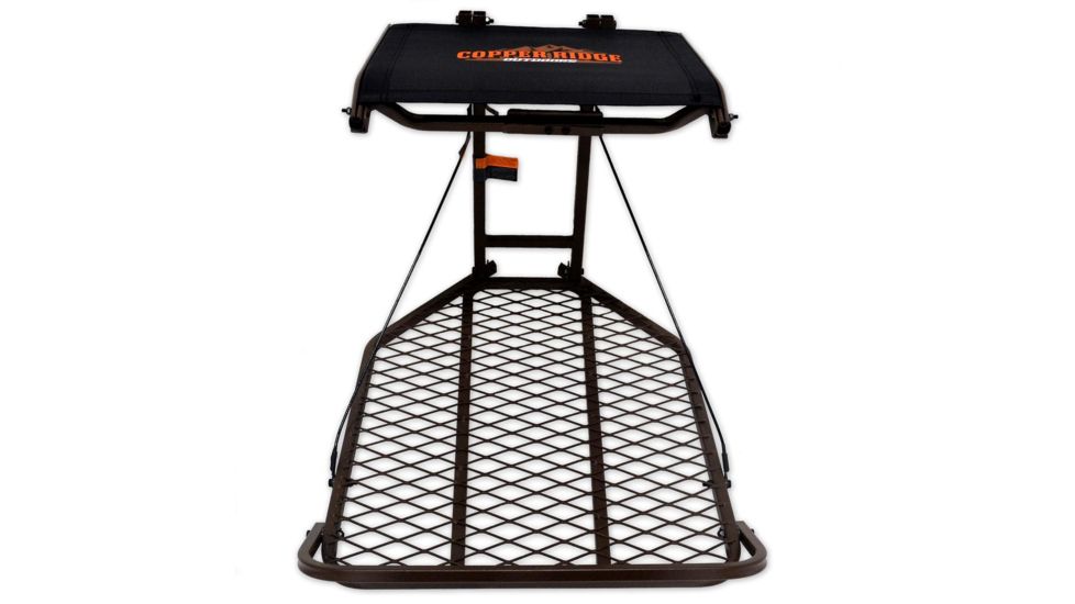 Copper Ridge Outdoors Ultra Comfort Hang On Tree Stand, Black HS2000CR