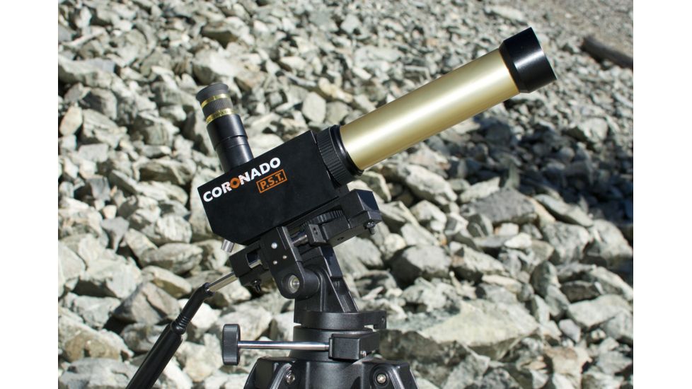 Coronado 40mm f/10 H-alpha Personal Solar Telescope, 400mm Focal Length, 0.5 Angstrom Hydrogen-alpha Bandpass 05PST