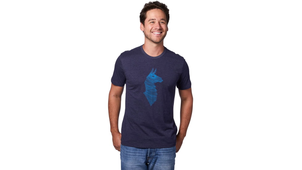 Cotopaxi Topo Llama T-Shirt - Mens, Maritime, 2XL, TS-F20-TLL-M-MTM-XXL