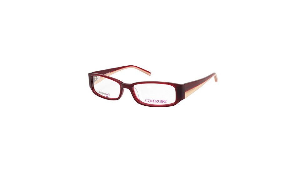Cover Girl CG0428 Eyeglass Frames - Bordeaux Frame Color