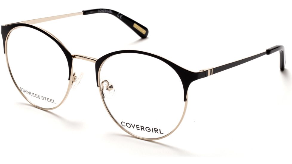 Cover Girl CG0477 Eyeglass Frames - Black Frame Color