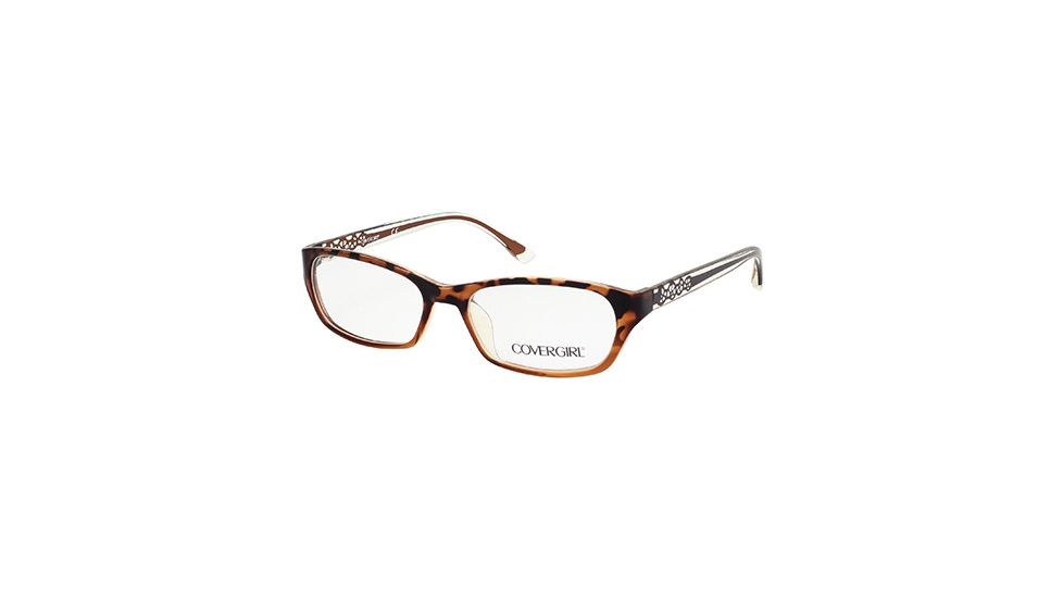 Cover Girl CG0510 Eyeglass Frames - Dark Havana Frame Color