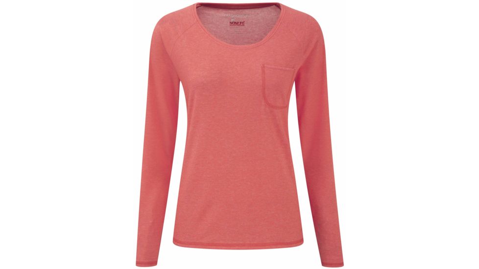Crag Hoppers Nosilife Long Sleeve Base T-Shirt - Women's -Sunset-X-Large