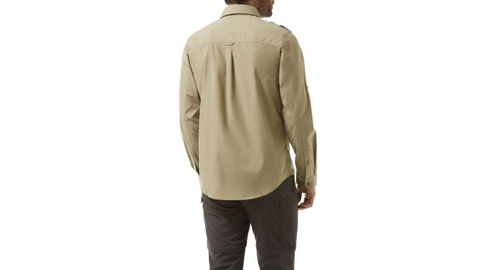 Craghoppers Adv Trek Long Sleeve Shirt, Rubble, S, CMS581-39W50
