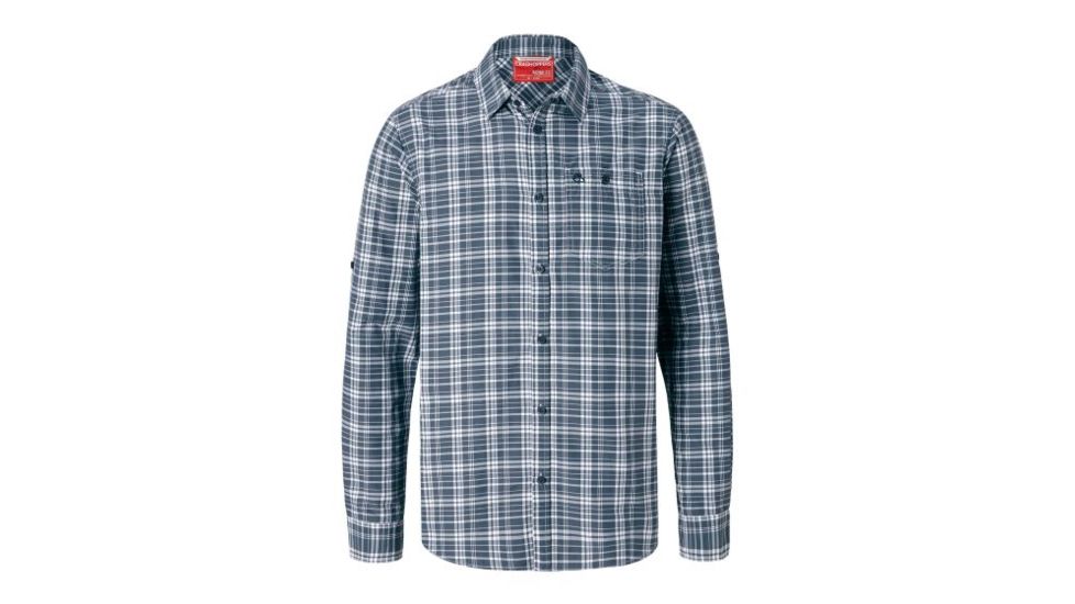 Craghoppers NL Barmera Shirt, OmbreBlu Chk, L, CMS578-9K170