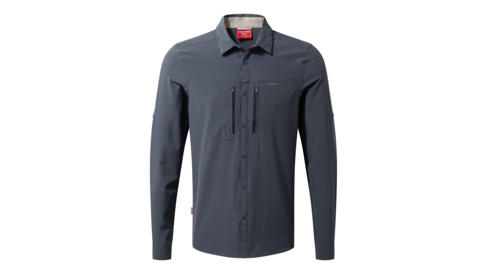 Craghoppers NL ProII Long Sleeve Shirt, Ombre Blue, M, CMS590-3UV60