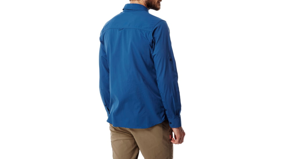 Craghoppers NL Tatton Long Sleeve Shirt, Deep Blue, S, CMS576-08950