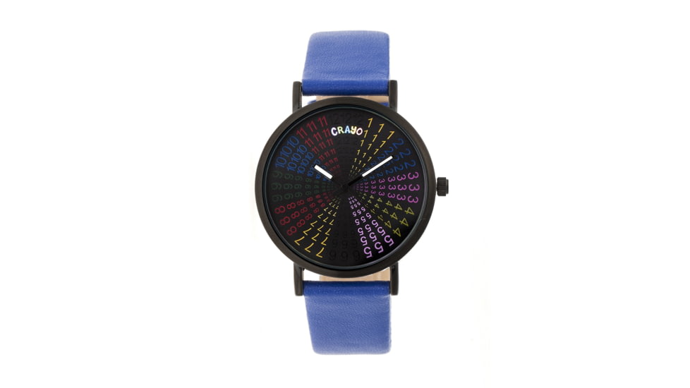 Crayo Fortune Strap Watch, Multicolor/Navy CRACR4308