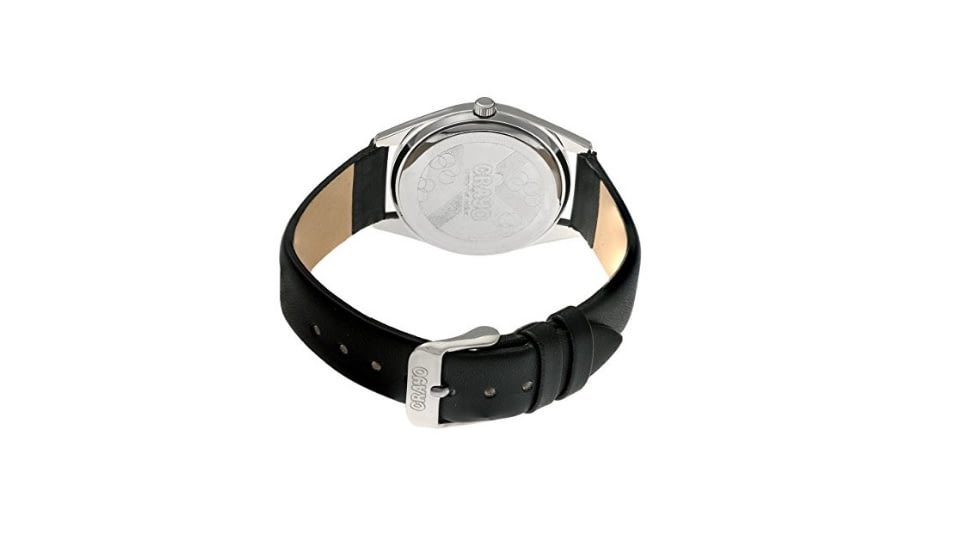 Crayo Graffiti Leather-Band Watch, Multicolor/Black, CRACR4001