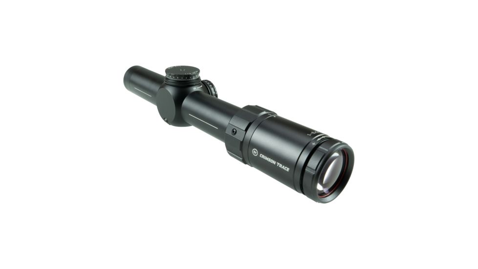 Crimson Trace 3 Series Sport Rifle Scope, 1-8x28mm, FFP, 34mm Tube, SR2-MOA Reticle, Black CSA-3108