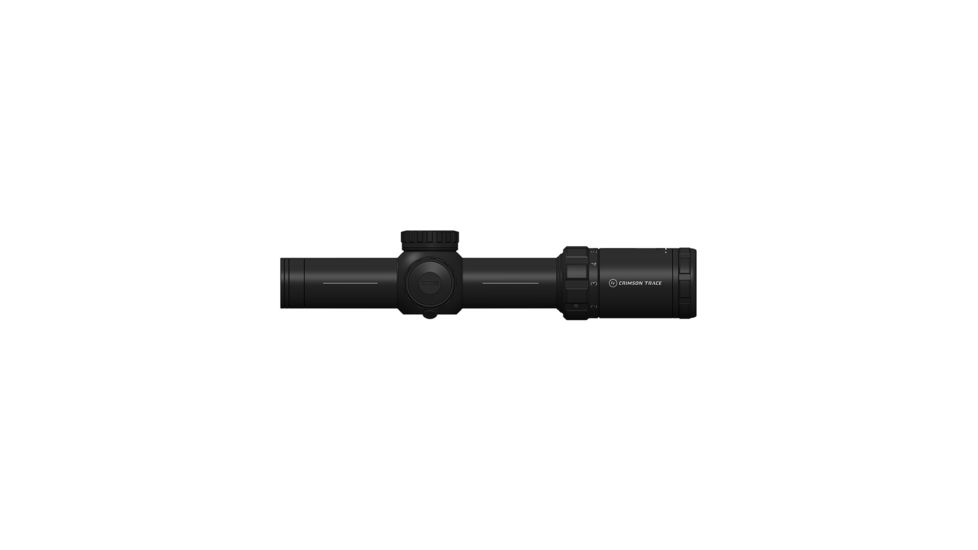 Crimson Trace 5 Series Tactical Rifle Scope, 1-8x28mm, FFP, 34mm Tube, SR1-MIL Illuminated Reticle, Black CTL-5108
