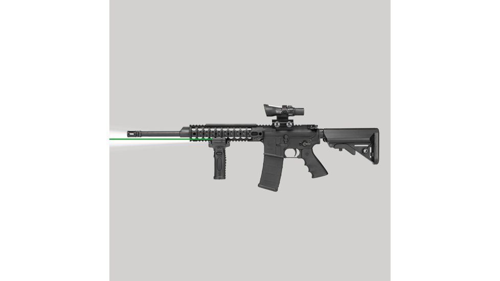 Crimson Trace AR-15 Vertical Foregrip Green Laser Sight w/ Integrated Flashlight