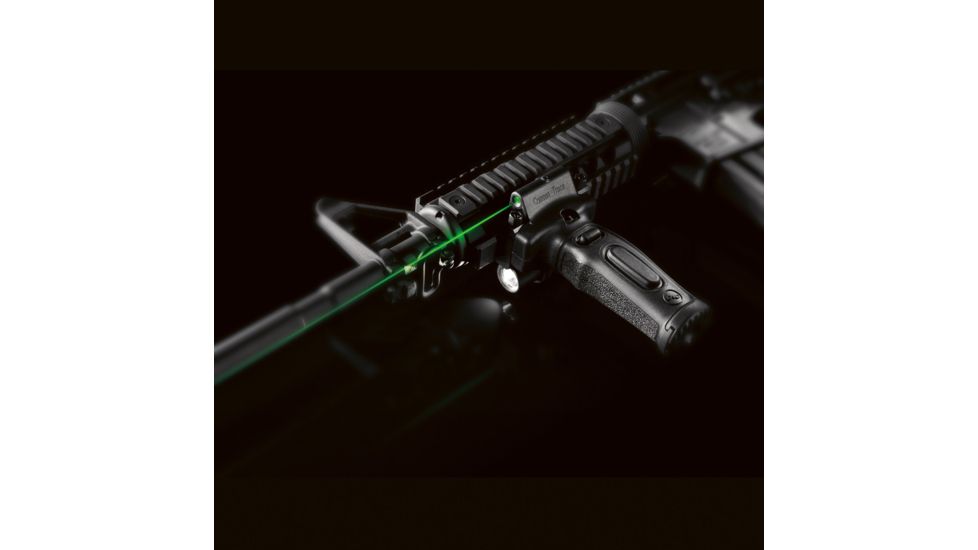 Crimson Trace AR-15 Vertical Foregrip Green Laser Sight w/ Integrated Flashlight