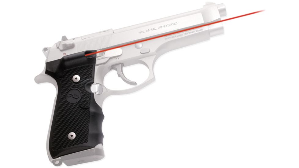 Crimson Trace Beretta, 92/96 Overmold, Dual Side Activation, Clam Pack 191535