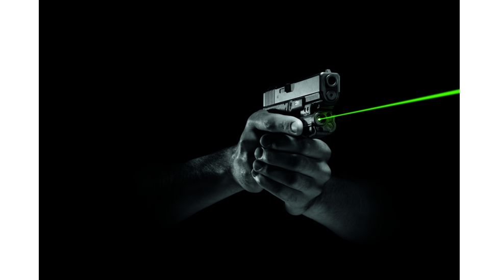 Crimson Trace Rail Master Universal Mount Green Laser Sight CMR-203