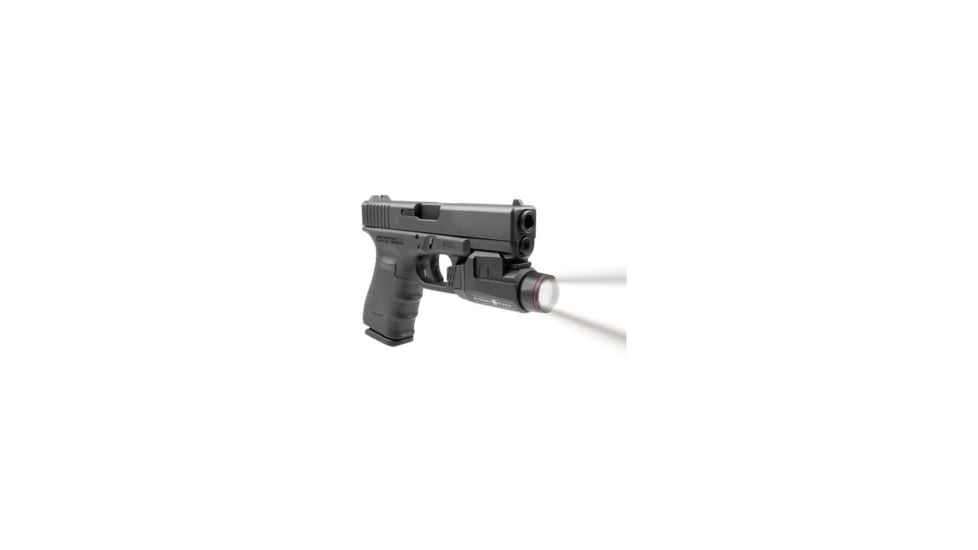 Crimson Trace CMR-208 Rail Master Universal Tactical Cree XPL LED Weapon Light, CR123, White, 420 Lumens, Black, CMR-208